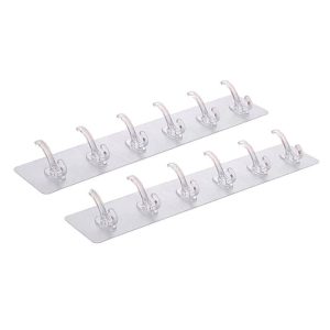 SixHooks, cuier multifuncțional cu 6 agățătoare (1 + 1 GRATUIT)