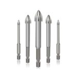 Set de burghie din 5 piese pentru ceramică și sticlă, EfficentDrilling