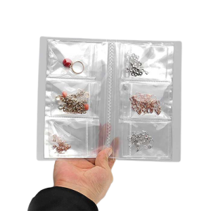 JewleryBook, organizator tip carte pentru depozitarea, organizarea și protejarea bijuteriilor