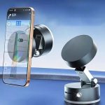 RingMag, suport magnetic universal ajustabil cu ventuză cu vacuum