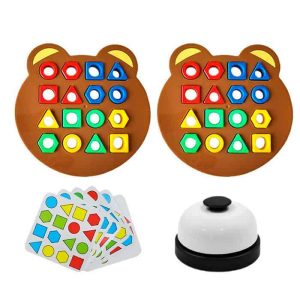 ShapeMatchingGame, un joc de societate pentru copii, prin care copiii învață despre forme și culori