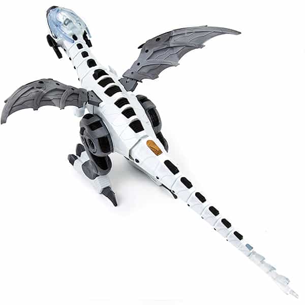 DinoStar, un dinozaur robot de jucărie pentru copii care scuipă aburi, se mișcă și răcnește precum un dinozaur adevărat!