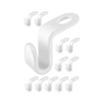 HookSet, set de 12 cârlige care pot fi atașate la un umeraș de haine pentru a economisi spațiu