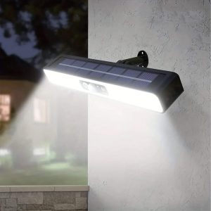 LampClip, lampă solară de exterior cu senzor de mișcare