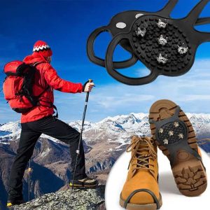 Crampons, crampoane universale pentru o aderență puternică (set de 2 bucăți)