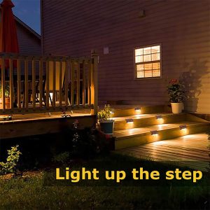 PatioLights, lumini solare de grădină LED impermeabile (4 buc.)