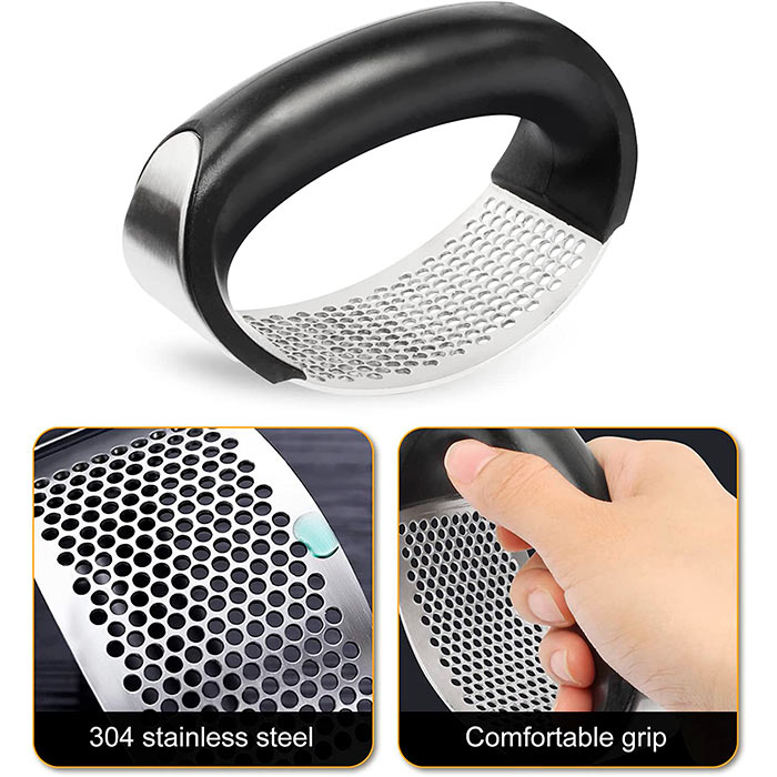 GarlicSmasher, presă pentru usturoi sau ghimbir