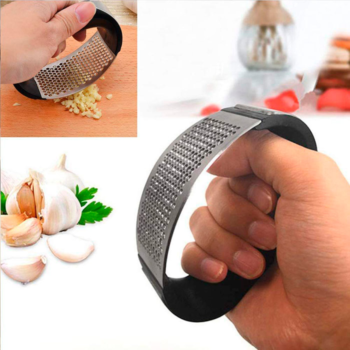 GarlicSmasher, presă pentru usturoi sau ghimbir