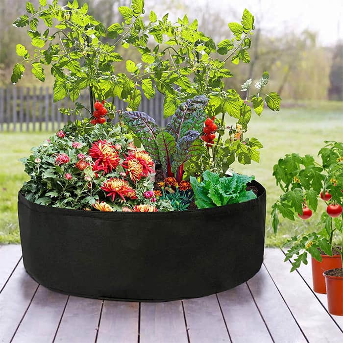 Garden GrowBag, o cutie de gradina pentru cultura plantelor realizata din material textil pentru o recolta bogata