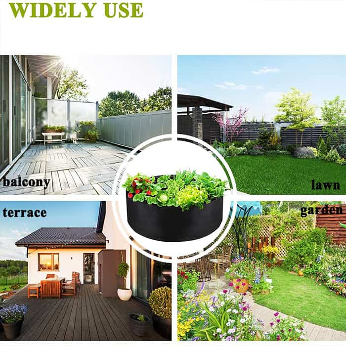 Garden GrowBag, o cutie de gradina pentru cultura plantelor realizata din material textil pentru o recolta bogata