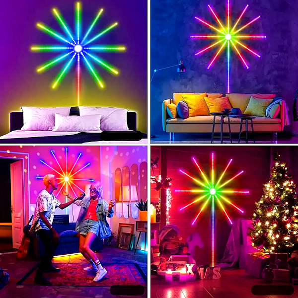 FIREWORK, Lămpi decorative LED inteligente
