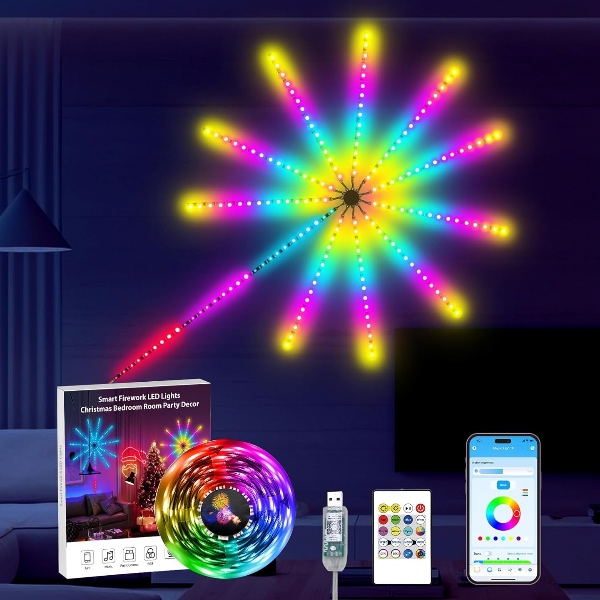 FIREWORK, Lămpi decorative LED inteligente