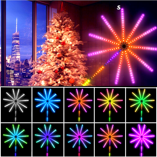 FIREWORK, Lămpi decorative LED inteligente