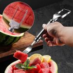 Furculiță pentru tăiat pepene verde 2-în-1, FRUITFORK