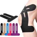 KinesTape, benzi kinesiologice pentru genunchi (10 bucăți)