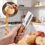 Curățător multifuncțional 2 în 1 pentru fructe și legume, DuoPeeler