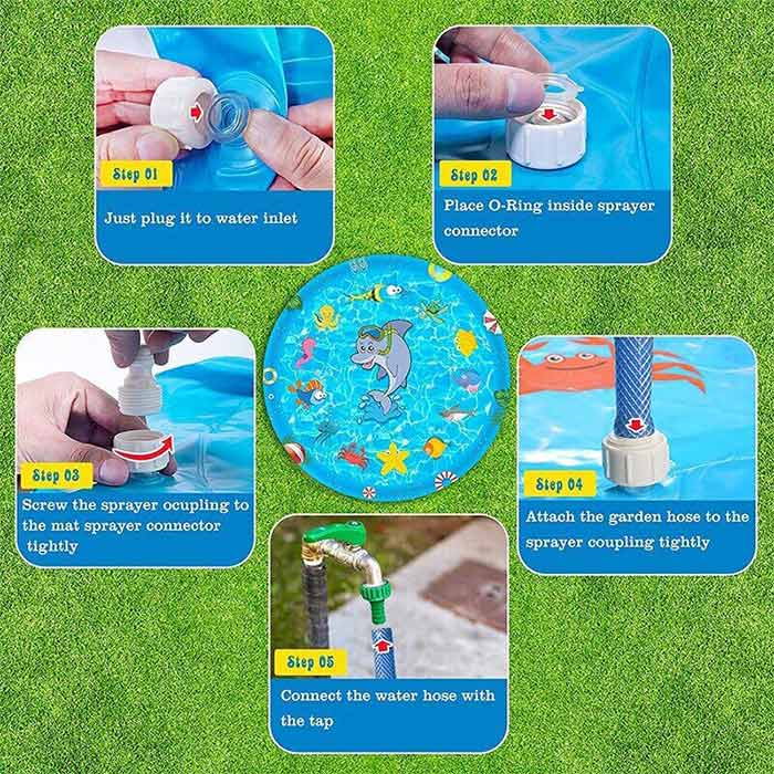 FunPool, piscină gonflabilă de copii pentru petrecerea timpului în aer liber